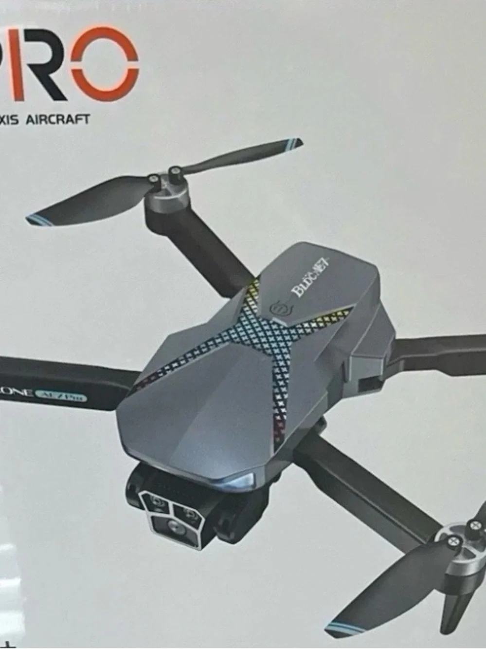 AE7 Pro Foldable Drone HD Dual Camera Obstacle Avoidance RC Quadcopter - New